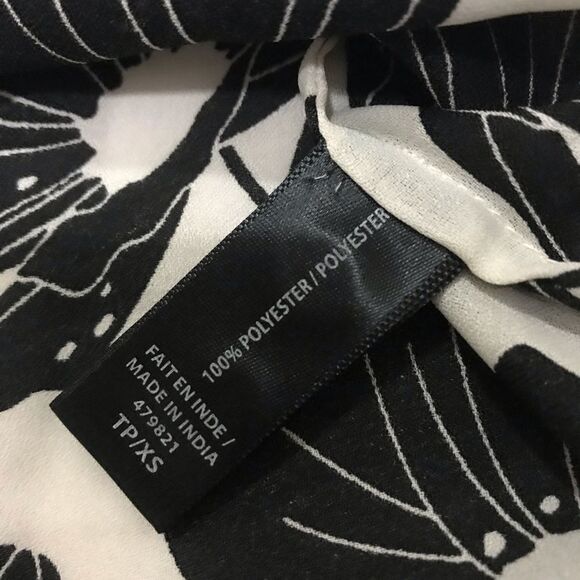 Icone Simons Floral Longsleeves Blouse Top XS - Picture 11 of 11